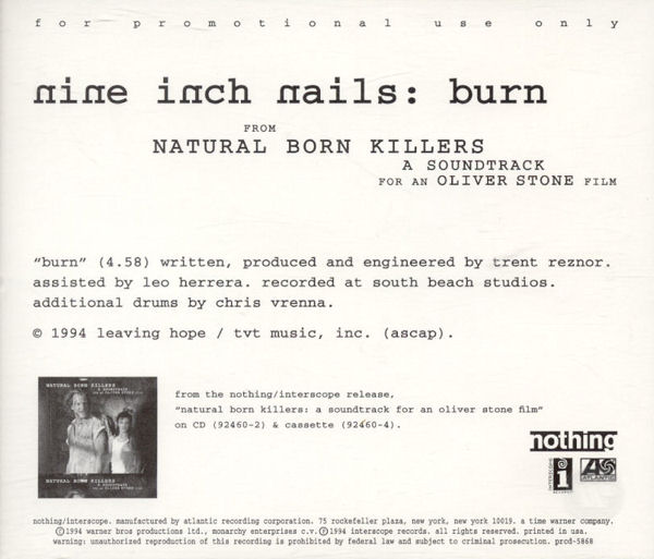 Файл:Nine Inch Nails - Burn.jpg