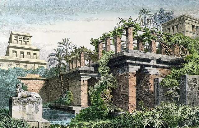 Файл:Hanging Gardens of Babylon by Ferdinand Knab (1886).png