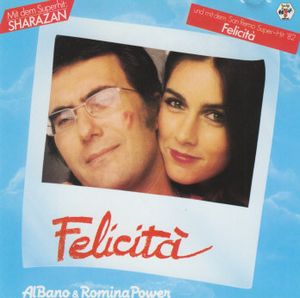 Обложка альбома Аль Бано и Ромины Пауэр «Felicità» (1982)