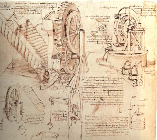 Файл:Leonardo da vinci, Drawings of Water Lifting Devices.jpg