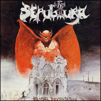 Обложка альбома Sepultura «Bestial Devastation» (1985)