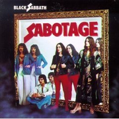 Обложка альбома Black Sabbath «Sabotage» (1975)
