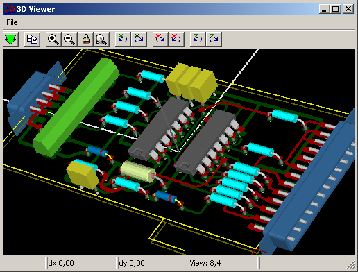 Файл:Pcbnew 3d viewer.png