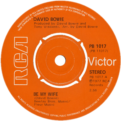 Файл:David Bowie - Be My Wife.png