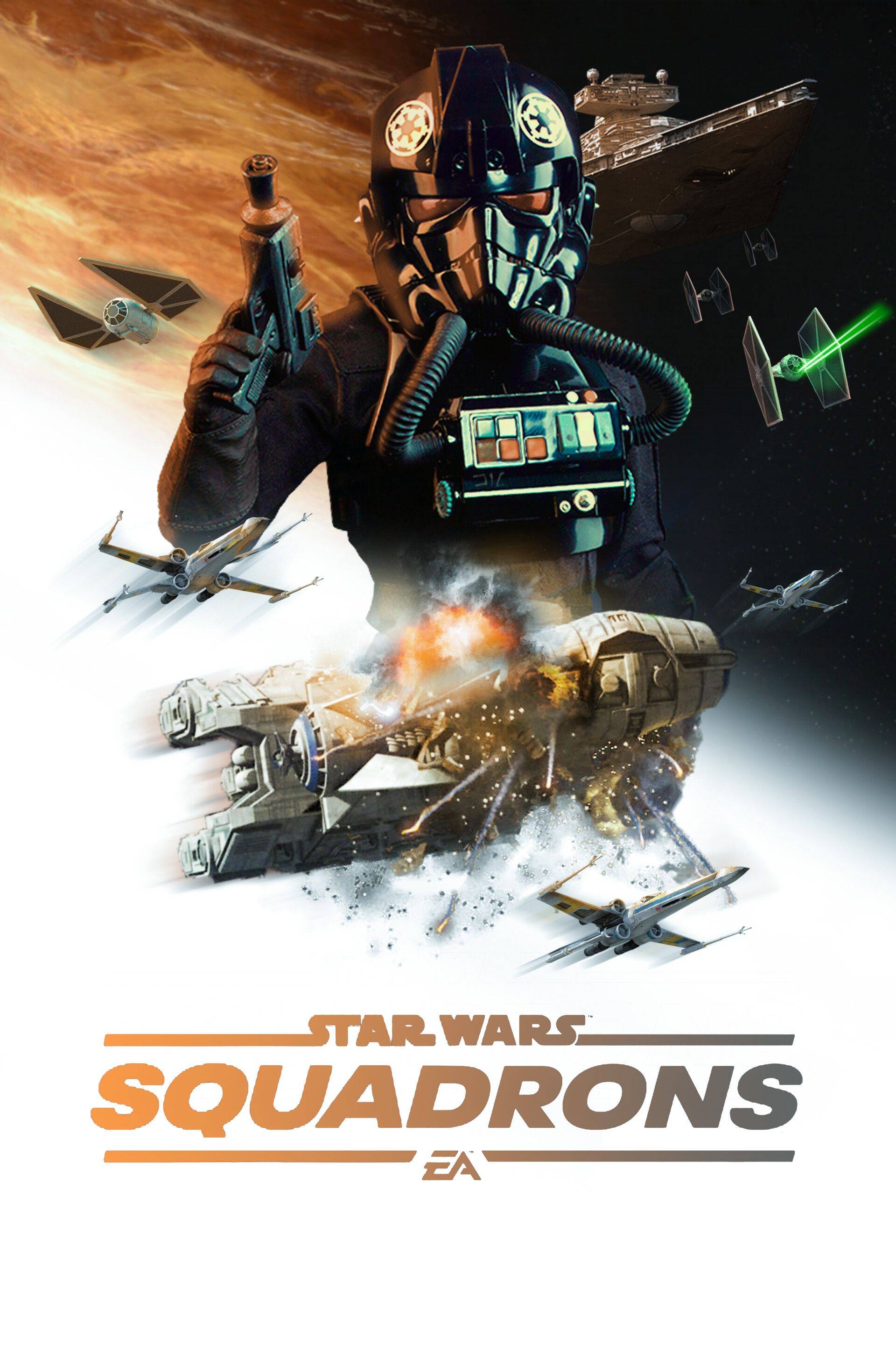 Wars squadrons. Star Wars Squadrons poster. Эскадрилья Звездные войны игра. SW Squadrons. Диск Star Wars Squadrons.