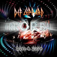 Обложка альбома Def Leppard «Mirrorball: Live & More» (2011)