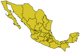 Свободный и Суверенный Штат Морелос на карте