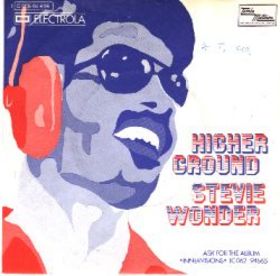 Обложка сингла Стиви Уандера «Higher Ground» (1989)