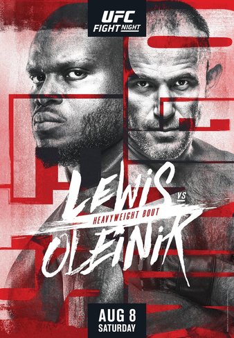 Файл:Poster UFC FN Lewis Oleinik.jpeg