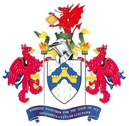 Файл:Caerphilly arms.png