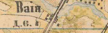 План деревни Вайя. 1885 год