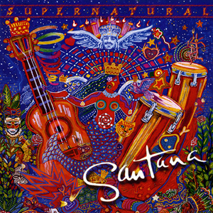 Обложка альбома Santana «Supernatural» (1999)
