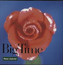 Обложка сингла Питера Гэбриела «Big Time» (1986)