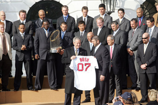 Файл:Boston Red Sox George W. Bush.jpg