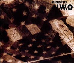 Обложка сингла Ministry «N.W.O.» (1992)