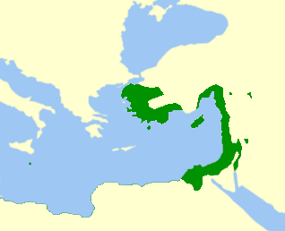 Файл:Pelophylax bedriagae Map.png