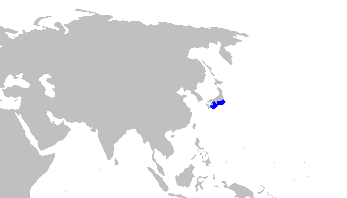 Файл:Galeus nipponensis distmap.png