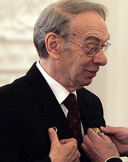 На награждении в Кремле, 12 июня 2006 года