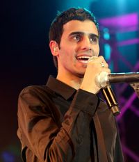 Идан на концерте в Тель-Авиве (22 июня 2010 года)