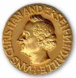 Золотая медаль к премии имени Ханса Кристиана Андерсена