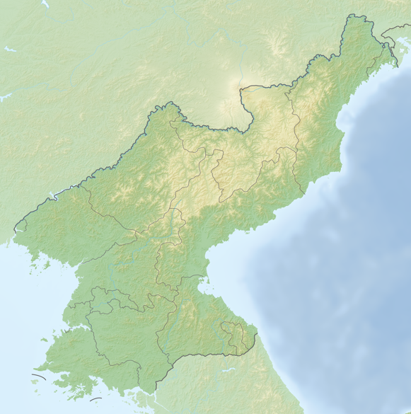 Файл:Reliefkarte Nordkorea.png