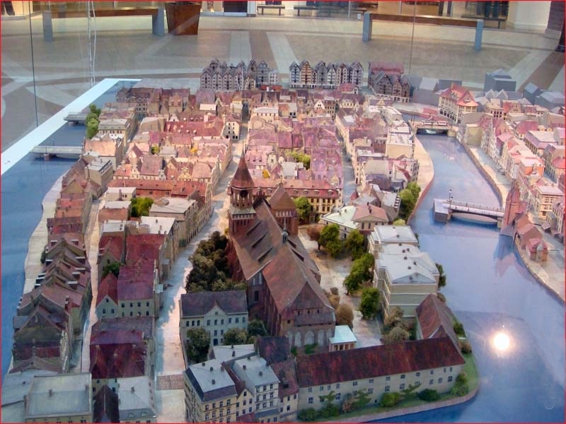 Файл:Modell Dominsel Königsberg.jpg