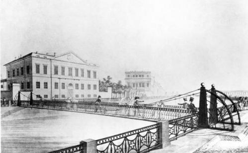 Файл:Litography of Pochtamtsky Most.jpg