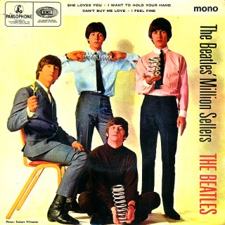 Обложка альбома The Beatles «The Beatles' Million Sellers» (1965)