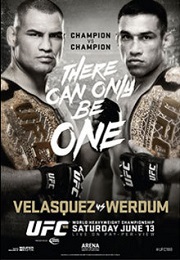 Постер UFC 188: Веласкес - Вердум