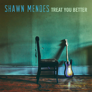 Обложка сингла Шона Мендеса «Treat You Better» (2016)