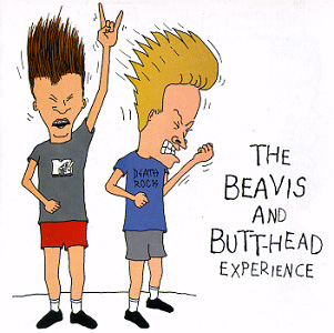 Обложка альбома различных исполнителей «The Beavis and Butt-head Experience» (1993)