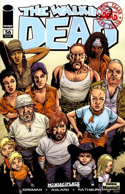 Обложка «The Walking Dead» № 56. Художник: Чарли Адлард
