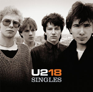 Обложка альбома U2 «18 Singles» (2006)