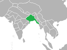 Территория султаната в 1500 году