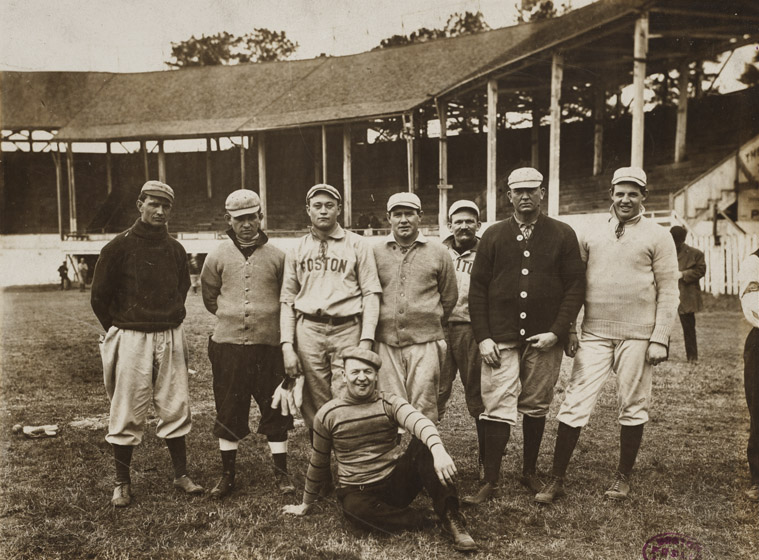 Файл:Players at Boston Red Sox Spring Training in Little Rock Arkansas.jpg