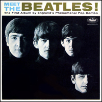 Обложка альбома The Beatles «Meet The Beatles!» (1964)