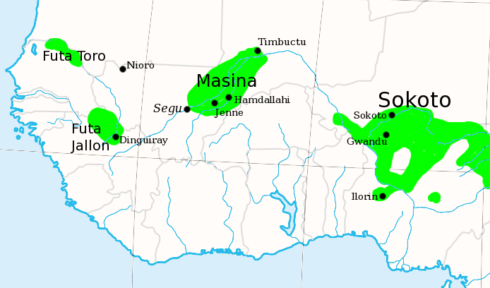 Файл:Fula jihad states map general c1830.png