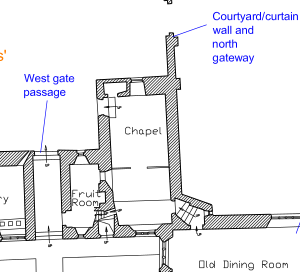 Файл:Cotehele House Chapel plan.png