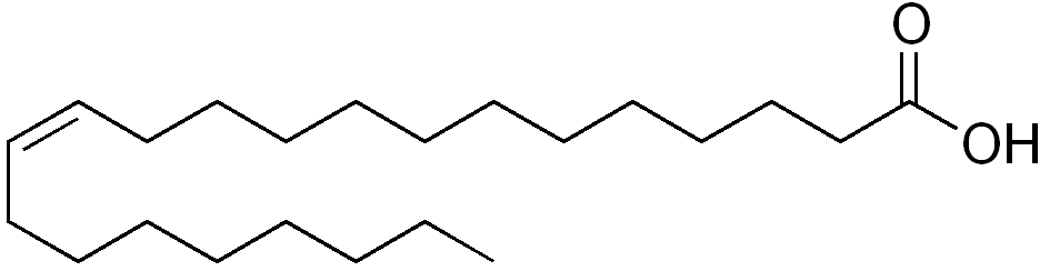 Файл:Erucic acid.png