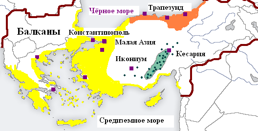 Файл:Distribution of Greek dialects in late Byzantine Empire ru.png