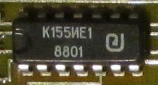 Файл:K155IE1 NEVZ Ms2703 PCB front.jpg