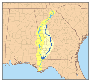 Файл:FlintRiver watershed.png