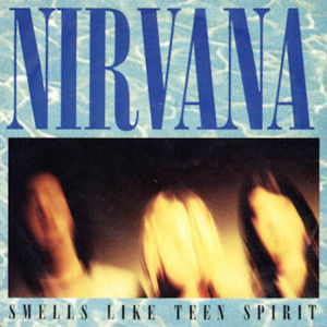 Обложка сингла Nirvana «Smells Like Teen Spirit» (1991)