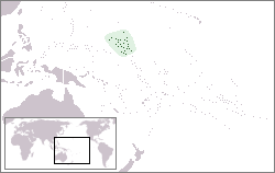 Маршалловы острова на карте мира