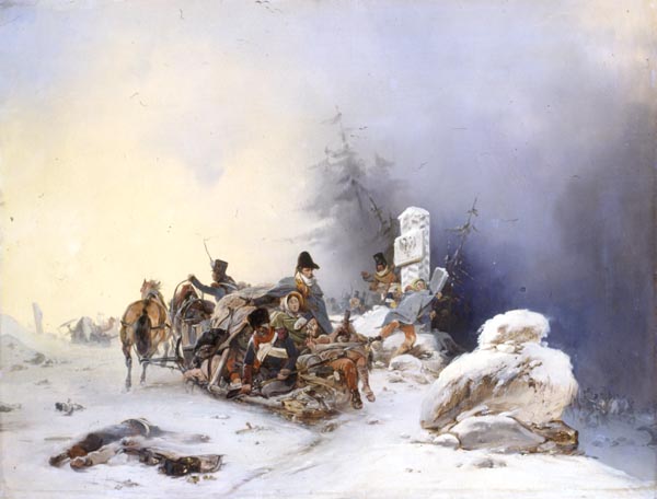Файл:Retreat of french civilians from Russia 1812.jpg