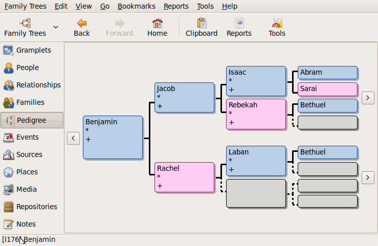 Файл:GRAMPS Genesis Pedigree (Benjamin).png