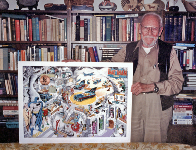 Файл:Dick Sprang with Secrets of the Batcave 1995.jpg