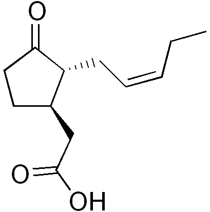 Файл:Jasmonic acid structure.png