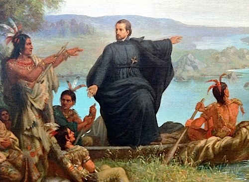 Файл:Father marquette preaching.jpg