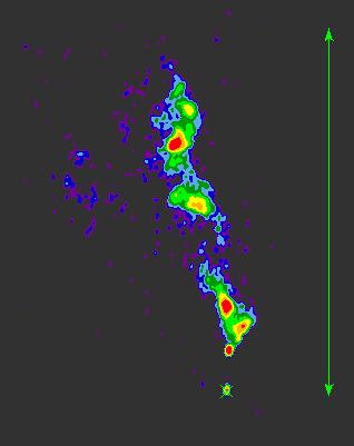 Файл:Radio map of quasar 3C48.jpg